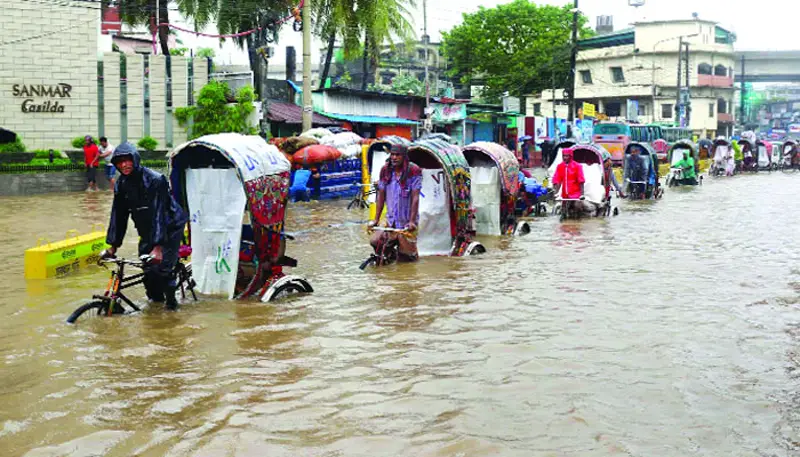 আগামী বর্ষায় চট্টগ্রাম  নগরীতে মাথাসমান পানি হতে পারে