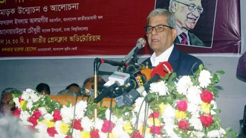 আওয়ামী লীগের মূল লক্ষ্য ভোট চুরি ॥ ফখরুল আওয়ামী লীগের মূল লক্ষ্য ভোট চুরি ॥ ফখরুল