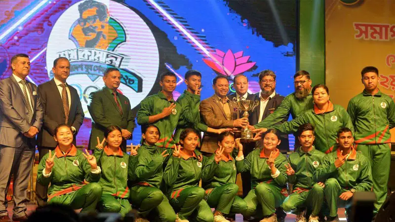 যুব গেমসে ‘চ্যাম্পিয়ন’ চট্টগ্রাম যুব গেমসে ‘চ্যাম্পিয়ন’ চট্টগ্রাম