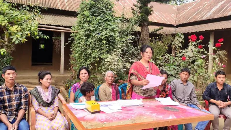 শেরপুরে মেয়ে জামাইর বিরুদ্ধে শাশুড়ির সংবাদ সম্মেলন