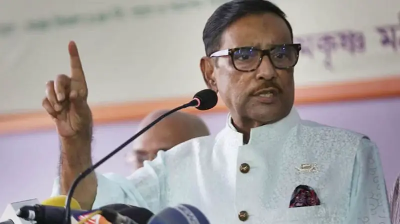 শেখ হাসিনাকে হটানোর ষড়যন্ত্র চলছে: কাদের শেখ হাসিনাকে হটানোর ষড়যন্ত্র চলছে: কাদের