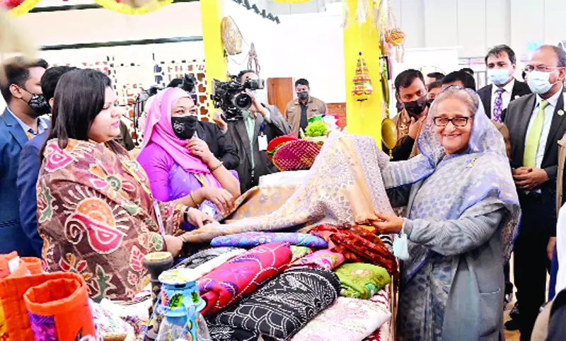 আন্তর্জাতিক বাণিজ্যমেলা ২০২৩ নারী উদ্যোক্তা আন্তর্জাতিক বাণিজ্যমেলা ২০২৩ নারী উদ্যোক্তা