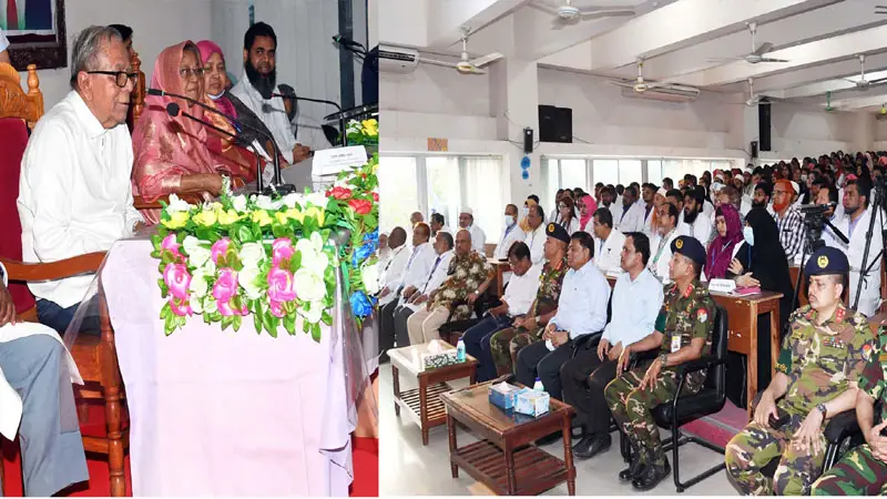 সেবার মনোভাব নিয়ে চিকিৎসকদের কাজের জন্য রাষ্ট্রপতির আহ্বান 