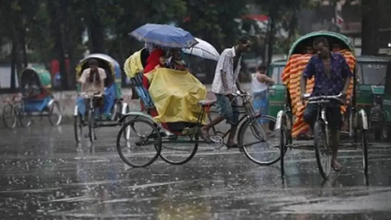 ঢাকায় সন্ধ্যার পর এক পশলা বৃষ্টি ঢাকায় সন্ধ্যার পর এক পশলা বৃষ্টি
