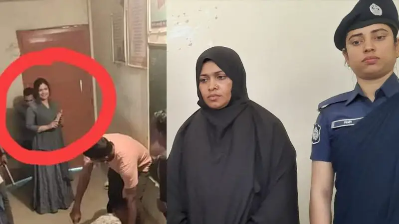 শ্রেণিকক্ষে বাবা-ছেলেকে নির্যাতন, সেই রুমা গ্রেপ্তার শ্রেণিকক্ষে বাবা-ছেলেকে নির্যাতন, সেই রুমা গ্রেপ্তার