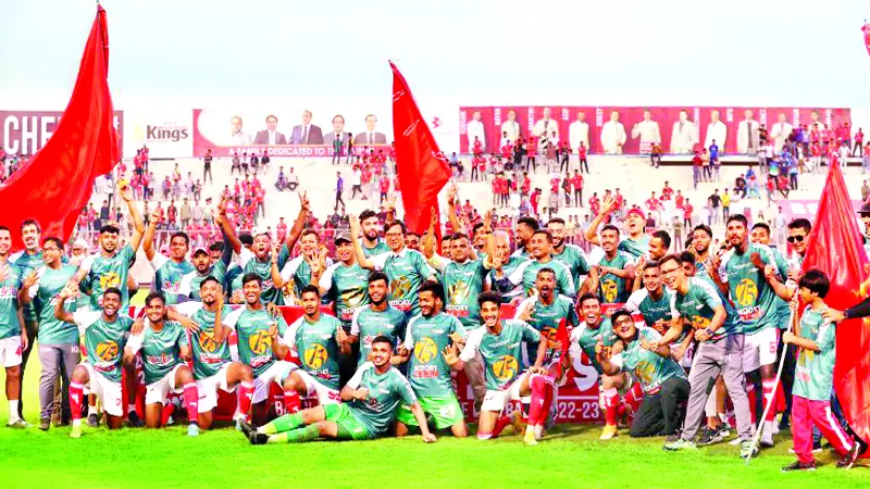 টানা চার লিগ জয়ের ইতিহাস বসুন্ধরার টানা চার লিগ জয়ের ইতিহাস বসুন্ধরার