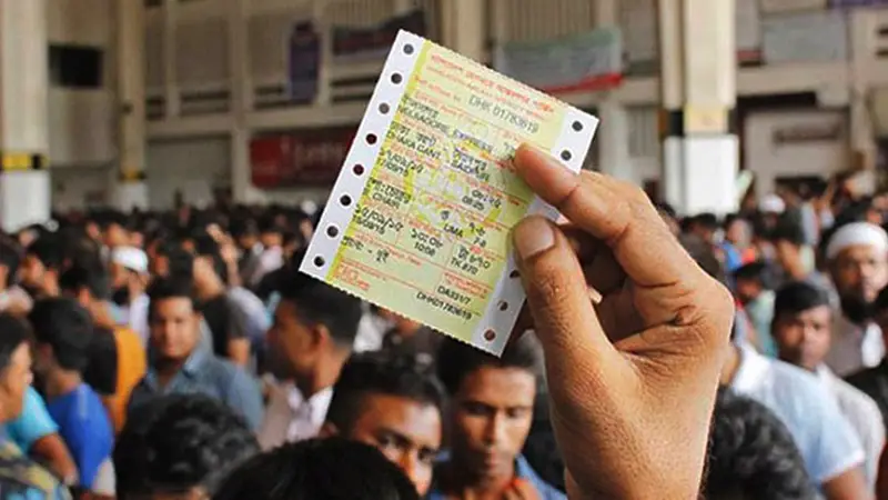 কাউন্টারে নয়, ঈদে ট্রেনের টিকিট অনলাইনে