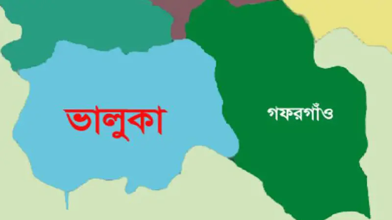 ভালুকায় ড্রাম ট্রাকের পেছনে পিকআপের ধাক্কায় নিহত ২