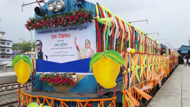 ম্যাঙ্গো স্পেশাল ট্রেন চালু হচ্ছে বুধবার ম্যাঙ্গো স্পেশাল ট্রেন চালু হচ্ছে বুধবার