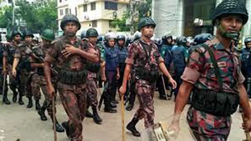 বিজিবি মোতায়েন বিজিবি মোতায়েন