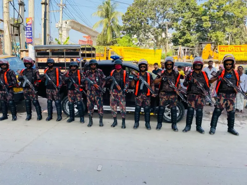 ২৩১ প্লাটুন বিজিবি মোতায়েন ২৩১ প্লাটুন বিজিবি মোতায়েন