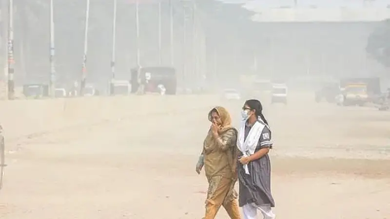 দূষিত শহরের তালিকায় ষষ্ঠ ঢাকা দূষিত শহরের তালিকায় ষষ্ঠ ঢাকা