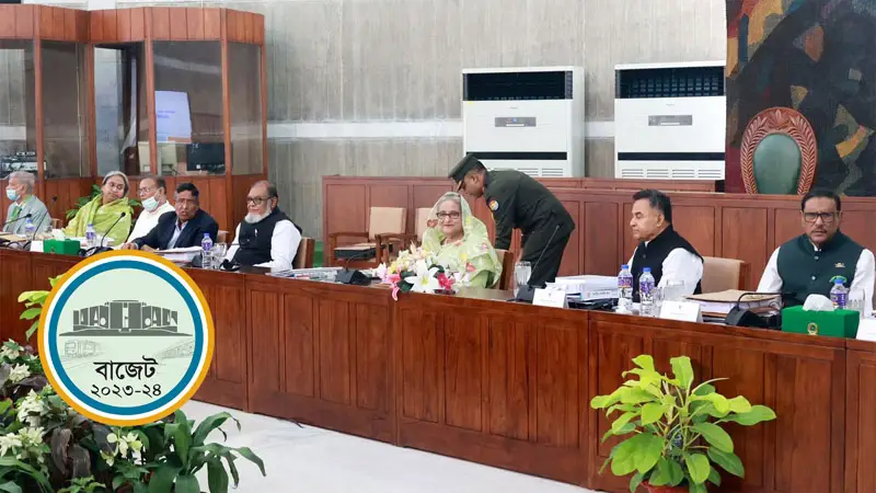মন্ত্রিসভায় প্রস্তাবিত বাজেট অনুমোদন মন্ত্রিসভায় প্রস্তাবিত বাজেট অনুমোদন