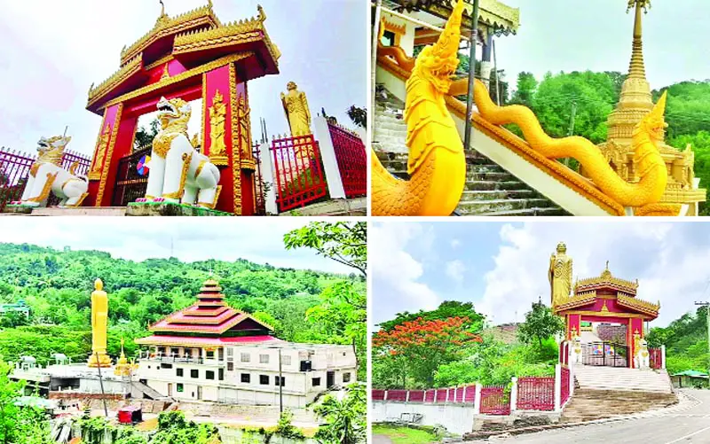 ৫৭ ফুট উঁচু বুদ্ধমূর্তি পূজারিদের তীর্থস্থান নজরকাড়া ৫৭ ফুট উঁচু বুদ্ধমূর্তি পূজারিদের তীর্থস্থান নজরকাড়া
