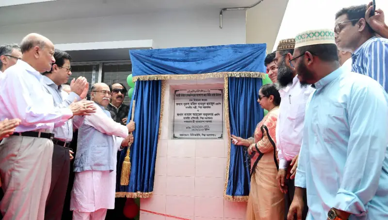 পুরাতন ঢাকার শ্যামপুরে উদ্বোধন হলো অস্থায়ী রাসায়নিক গুদাম