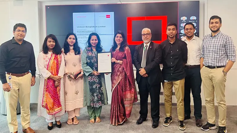 প্লাটিনাম ক্যাটাগরিতে এসিসিএ’র স্বীকৃতি পেল ইউনিলিভার বাংলাদেশ প্লাটিনাম ক্যাটাগরিতে এসিসিএ’র স্বীকৃতি পেল ইউনিলিভার বাংলাদেশ