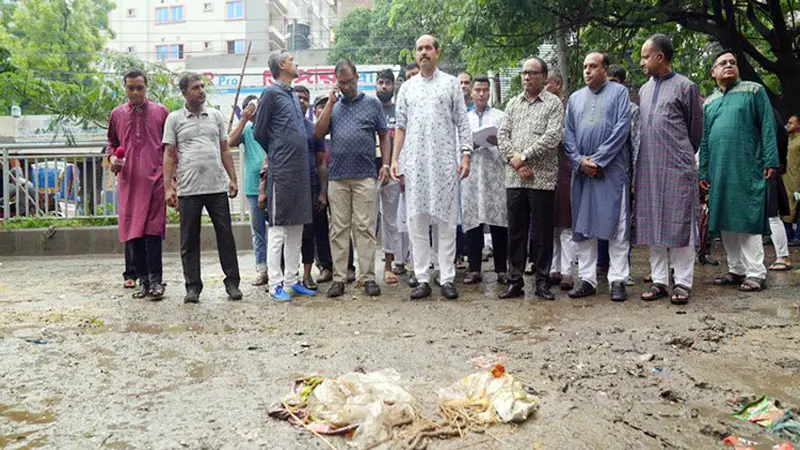 উত্তর সিটির ৭০ ভাগ কোরবানির বর্জ্য অপসারিত উত্তর সিটির ৭০ ভাগ কোরবানির বর্জ্য অপসারিত