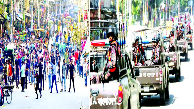শ্রমিক আন্দোলনের মুখে সাড়ে ৪শ’ গার্মেন্টস বন্ধ শ্রমিক আন্দোলনের মুখে সাড়ে ৪শ’ গার্মেন্টস বন্ধ