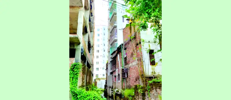 বিল্ডিং কোড অমান্য করে চলছে বহুতল ভবন নির্মাণের প্রতিযোগিতা! বিল্ডিং কোড অমান্য করে চলছে বহুতল ভবন নির্মাণের প্রতিযোগিতা!