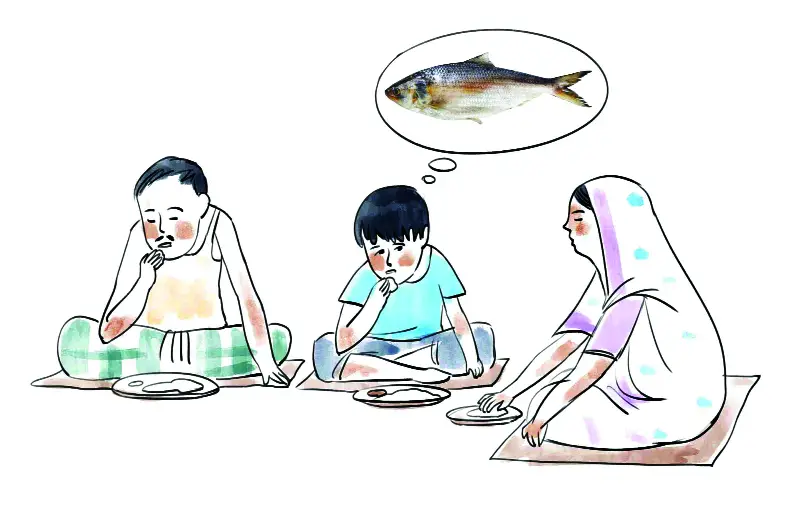আয়ান ও ইলিশ ভাজা আয়ান ও ইলিশ ভাজা
