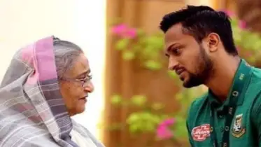 প্রধানমন্ত্রীর সাথে সাক্ষাৎ করেছেন সাকিব