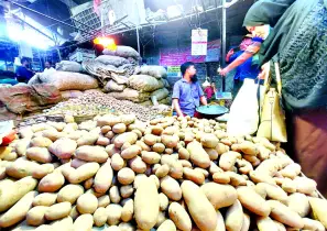 মুন্সীগঞ্জ ও বগুড়ায় ৩৬ টাকা কেজি দরে আলু বিক্রি
