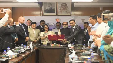 প্রাণিসম্পদ মন্ত্রণালয়ের সঙ্গে জেন্টিয়াম সলিউশনের সমঝোতা স্মারক সই