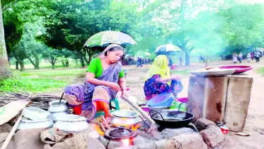 শীতের পিঠার কারিগর