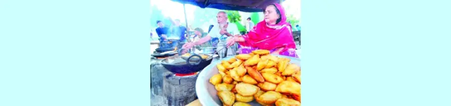 উৎসব-আনন্দ ছড়িয়ে  দেওয়া ফেরিওয়ালা  দম্পতির কথা-