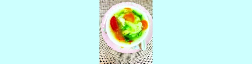 শীতকালীন সবজি উইথ চিকেন স্যুপ