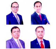 মিউচুয়াল ট্রাস্ট ব্যাংকের নতুন চারজন ডিএমডি