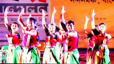 শিল্পের আলোয় বর্ণিল গণজাগরণের সাংস্কৃতিক উৎসব