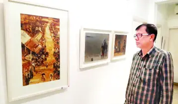 কারু তিতাসের ক্যানভাসে জীবন ও প্রকৃতির আখ্যান