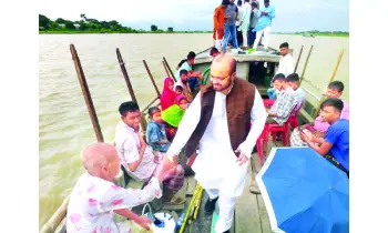 হবিগঞ্জে নৌকা প্রতীকের আশায় প্রার্থী ময়েজ