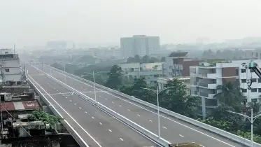 উদ্বোধনের অপেক্ষায় ঢাকা এলিভেটেড এক্সপ্রেসওয়ে