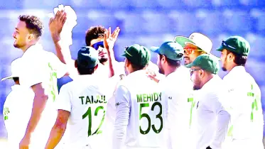 তাইজুলের বিধ্বংসী বোলিংয়ে উড়ে গেল কিউইরা
