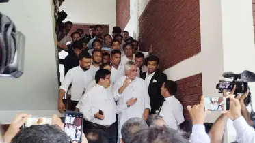 আত্মসমর্পণের পর বিএনপি নেতা আমানকে কারাগারে পাঠাল আদালত