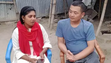 প্রেমের টানে বাংলাদেশে এলো চীনা প্রেমিক, বিয়ে করল ফারিয়াকে