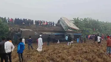 ট্রেন দুর্ঘটনায় নাশকতার অভিযোগে থানায় মামলা