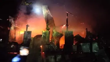 ভয়াবহ অগ্নিকান্ডে বসতঘর পুড়ে ছাই