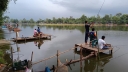 সুতানাল দীঘিতে মাছ শিকার উৎসব, ১৩ লাখ ৪০ হাজার টাকার টিকিট বিক্রি