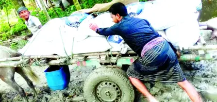 ঘিওর-হিজুলিয়া-ভররা সড়ক বেহাল