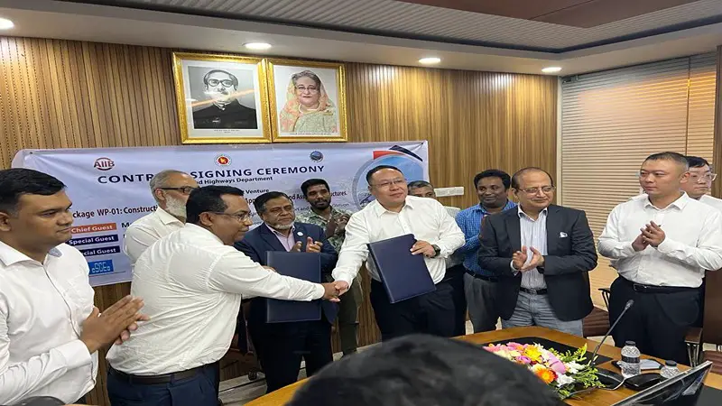 ময়মনসিংহের কেওয়াটখালির ব্রহ্মপুত্র নদে নির্মিত হচ্ছে স্টীল আর্চ সেতু ময়মনসিংহের কেওয়াটখালির ব্রহ্মপুত্র নদে নির্মিত হচ্ছে স্টীল আর্চ সেতু