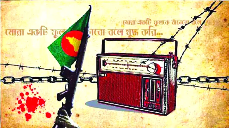 স্বাধীন বাংলা বেতারের গান মুক্তি সংগ্রামে অনুপ্রেরণা স্বাধীন বাংলা বেতারের গান মুক্তি সংগ্রামে অনুপ্রেরণা