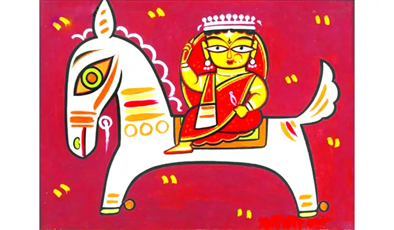 আনন্দময়ীর আগমনের অপেক্ষা, শারদ উৎসবের হাতছানি আনন্দময়ীর আগমনের অপেক্ষা, শারদ উৎসবের হাতছানি
