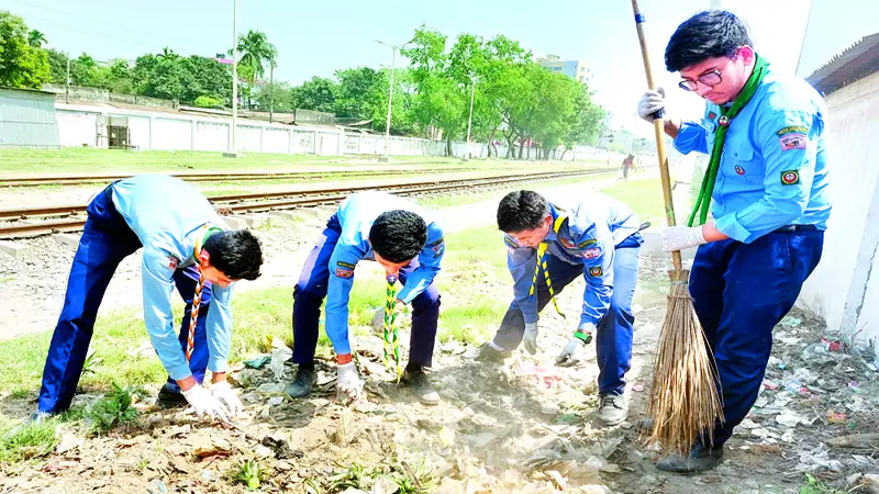 স্মার্ট দেশ গড়ার প্রত্যয় স্বপ্নবাজ শিক্ষার্থীদের ব্যতিক্রমী উদ্যোগ