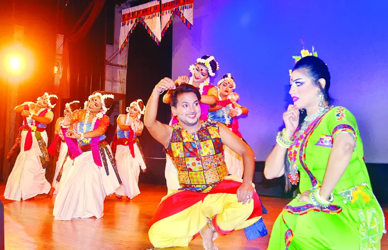 অহিংসার বারতায় নৃত্যনাট্য চ-ালিকা পরিবেশন অহিংসার বারতায় নৃত্যনাট্য চ-ালিকা পরিবেশন