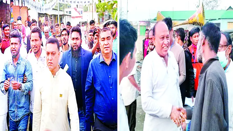 পোস্টারঝড়ে টালমাটাল ভোটের হাওয়া ॥ বিব্রত টিটু