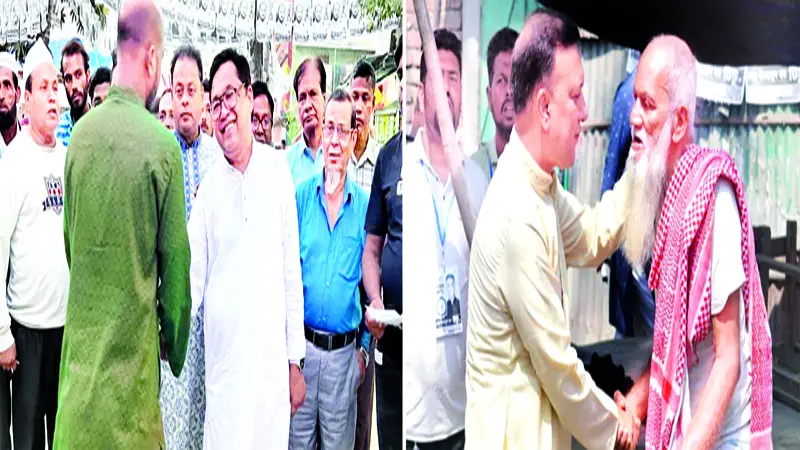 প্রচারের শেষদিনে মিছিল শোডাউন, শক্তির মহড়া প্রচারের শেষদিনে মিছিল শোডাউন, শক্তির মহড়া