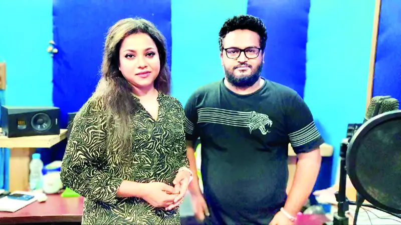 গানে ফিরলেন ডলি সায়ন্তনী গানে ফিরলেন ডলি সায়ন্তনী